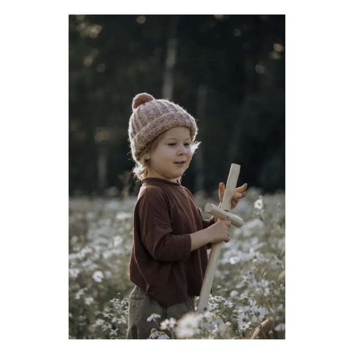 Silmu Knitting Bonnet Mérinos Vuono | Beige