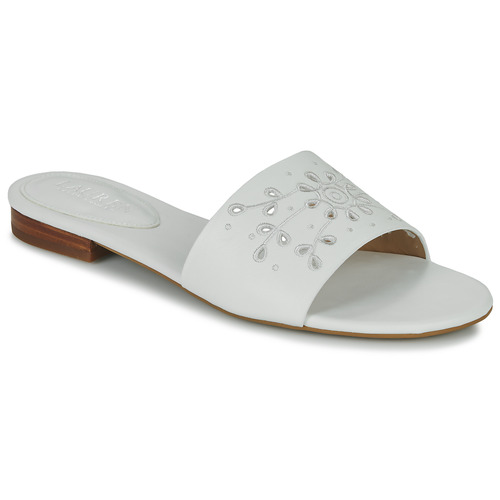 Lauren Ralph Lauren - ANDEE-SANDALS-FLAT SANDAL Blanco