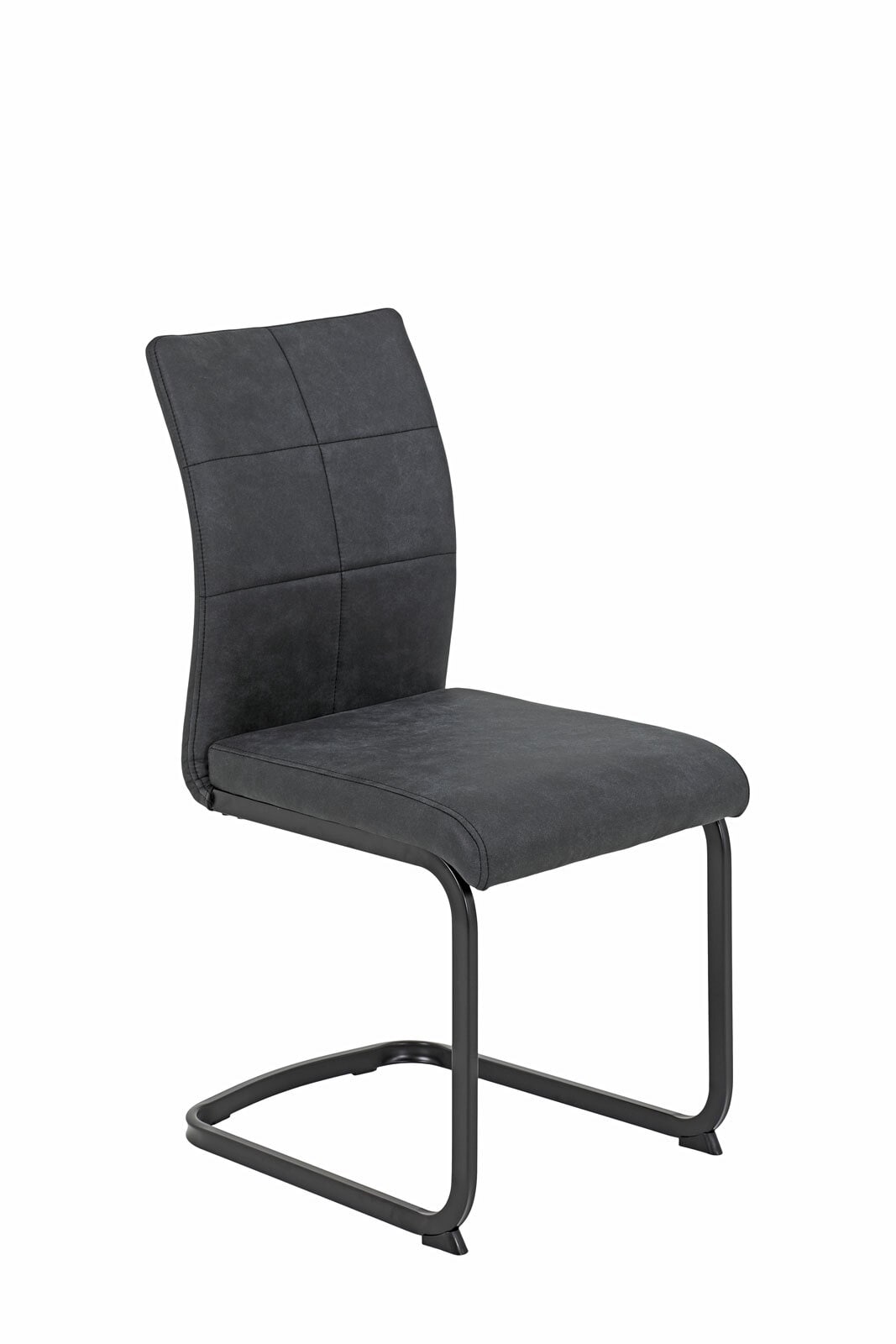 Schwingstuhl Pia Microfaser Vintage Anthrazit