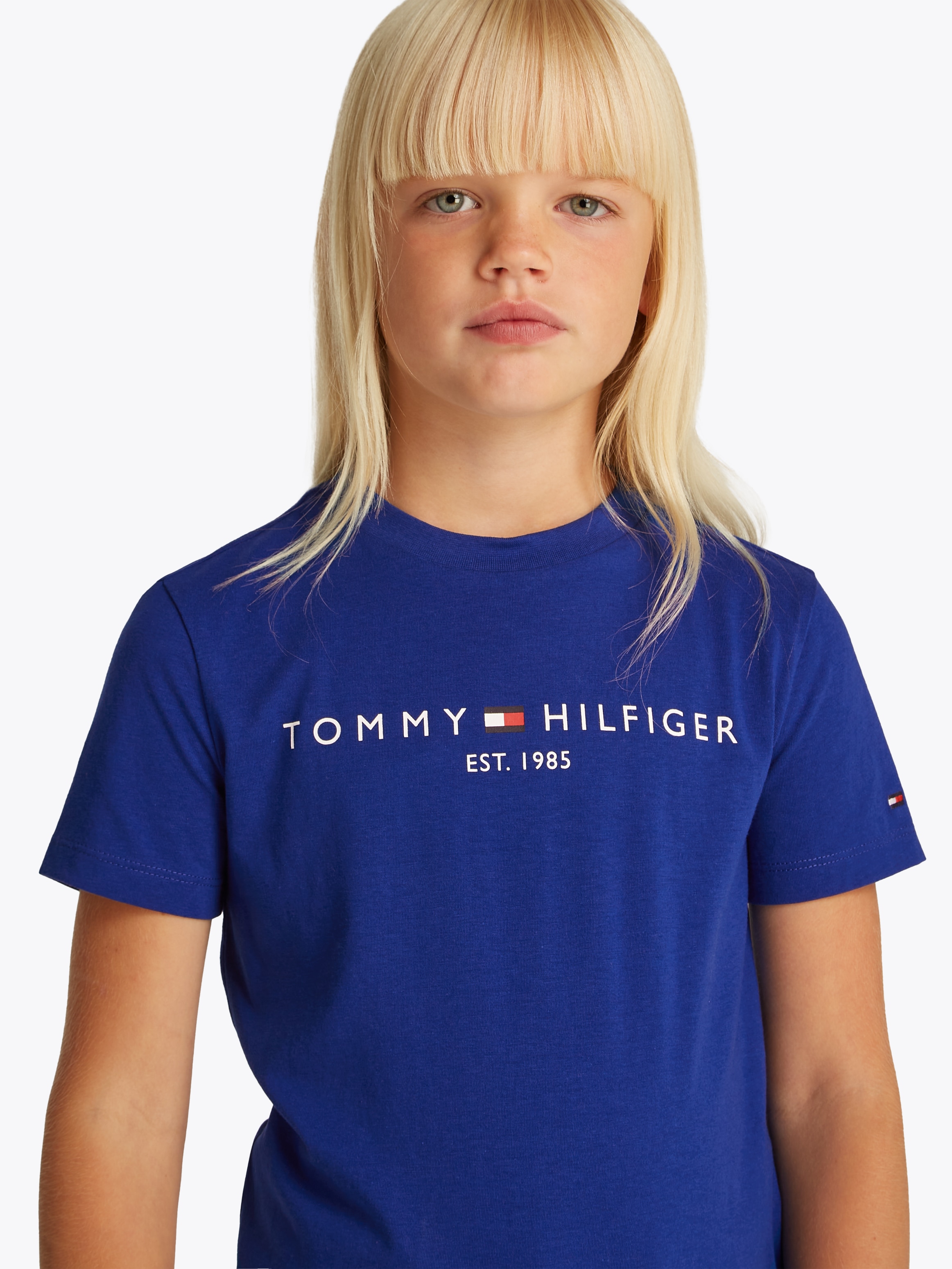 Tommy Hilfiger T-Shirt »U ESSENTIAL TEE S/S«, mit Logoschriftzug