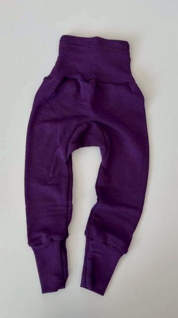 Ullbukse m/ dobbelt liv – 70% Merino, 30% Silke – Ubehandlet Ull