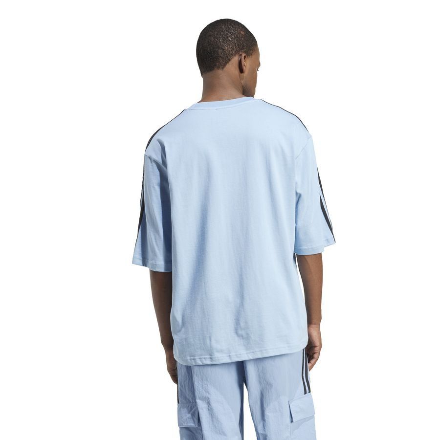 adidas Originals T-Shirt Oversized - Bleu/Noir