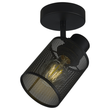 KARWEI opbouwspot Bodil E27 zwart