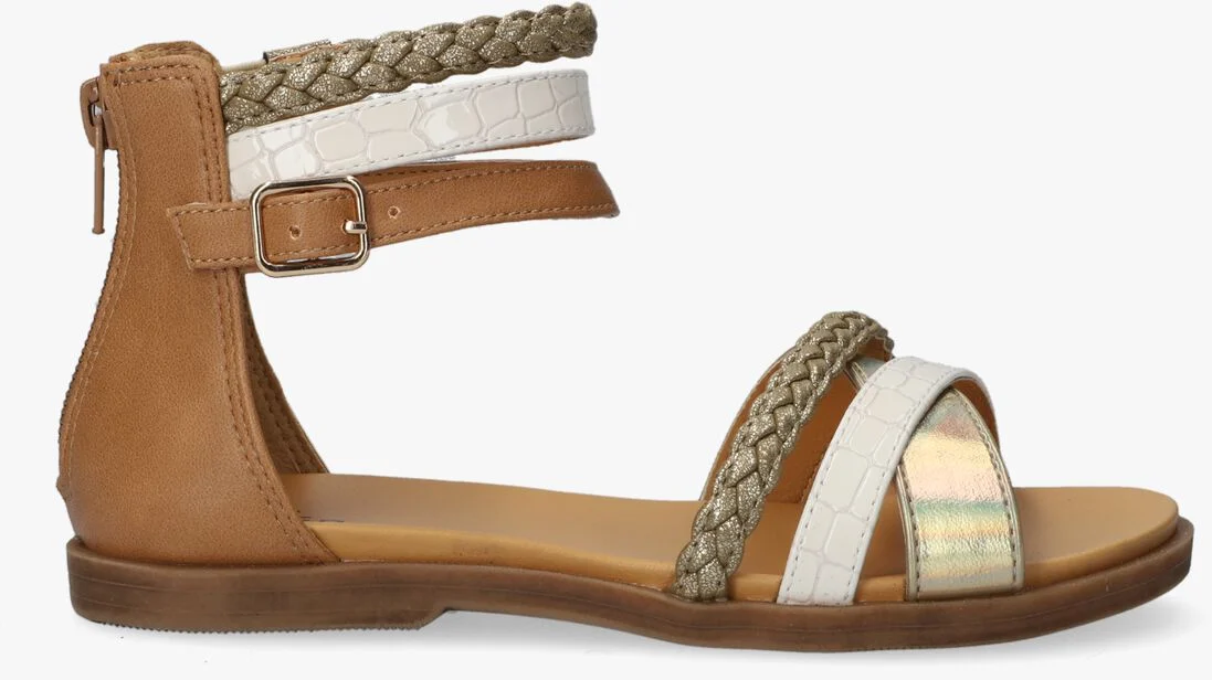 BULLBOXER cognac bullboxer sandalen alm013f1s