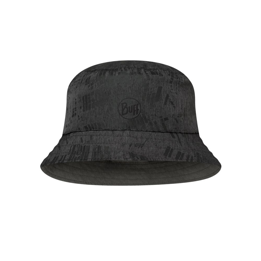 BUFF® Travel Bucket Hat gline black grey