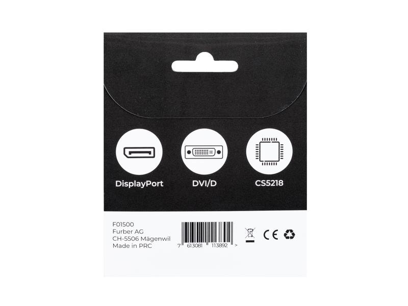 onit Adapter DisplayPort - DVI-D, 1 Stück Videoadapter DP auf DVI-D