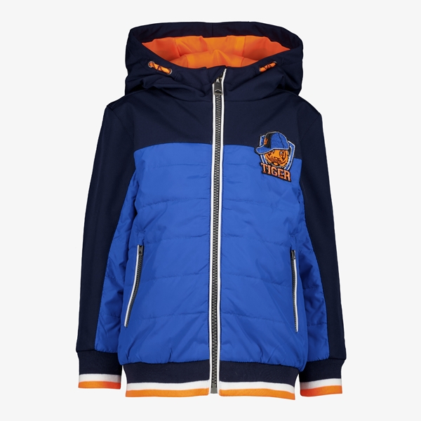 Unsigned jongens zomerjas met oranje boorden