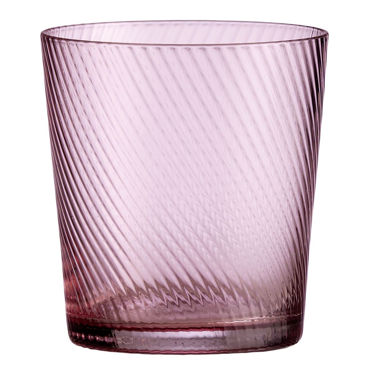 RAW Unique Swirl vannglass 30 cl, rosa
