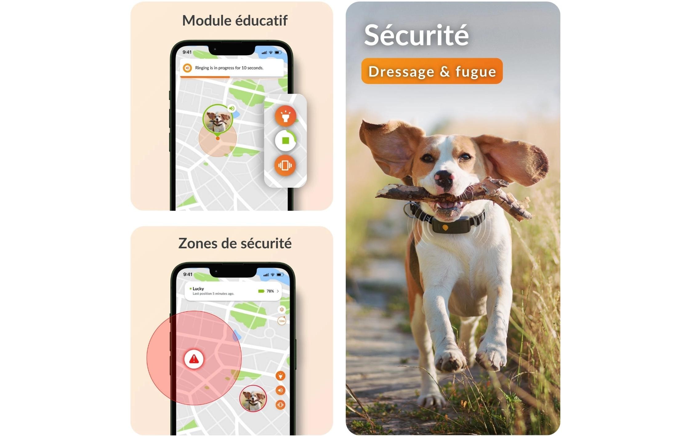 GPS-Hundetracker »Weenect für Hunde XT mit Halsband«