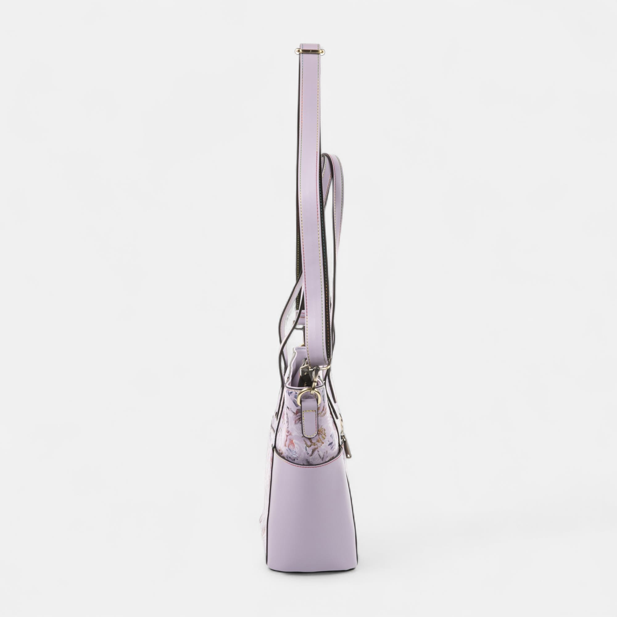 Sac de shopping violet