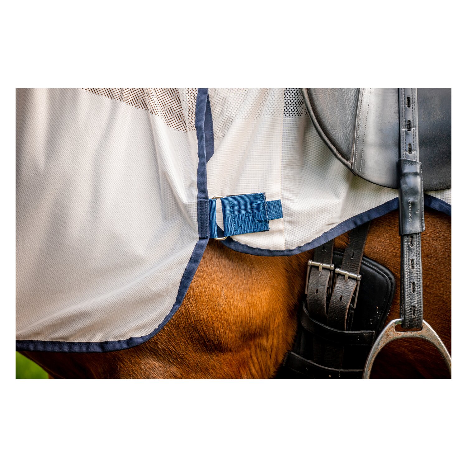HORSEWARE Fliegenausreitdecke AMIGO Flyrider - chalk/navy