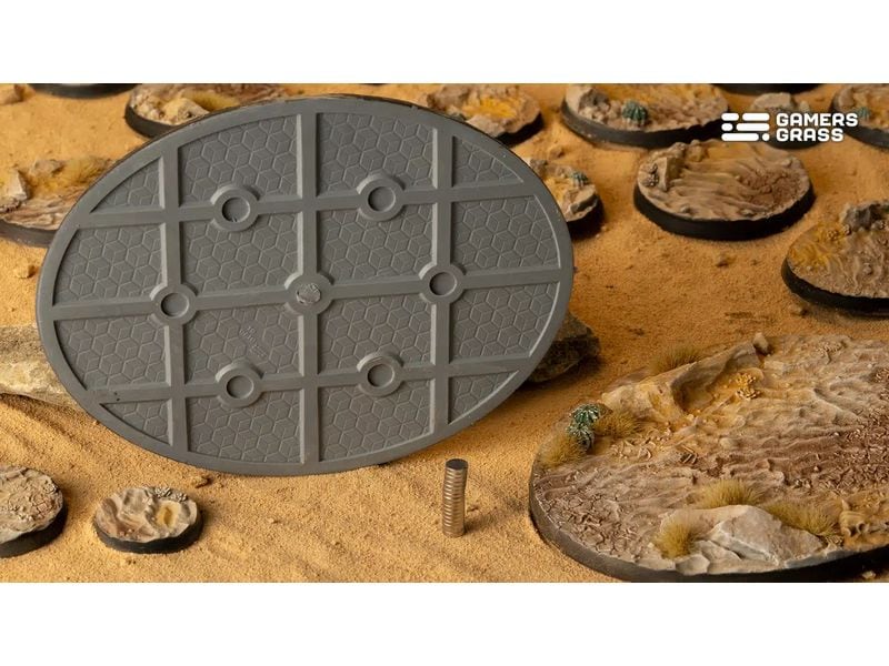 GamersGrass Base Deserts of Maahl oval 120 mm (x1) Hochwertige Bases für den Miniaturenbau
