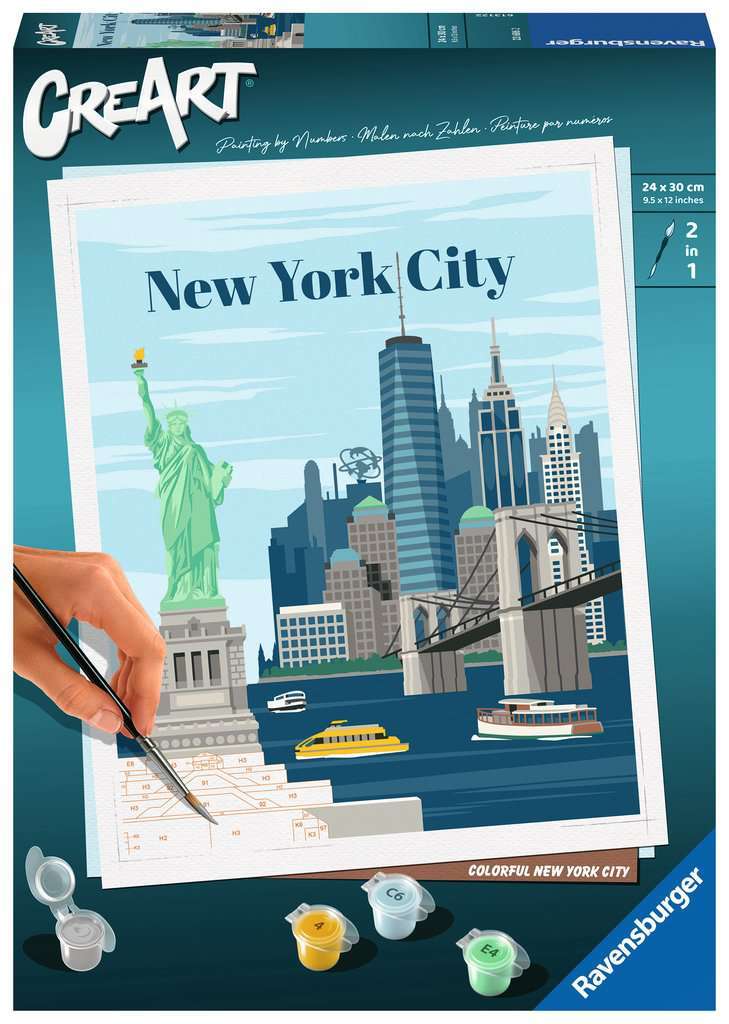 Ravensburger Spiel Farbenfrohes New York City