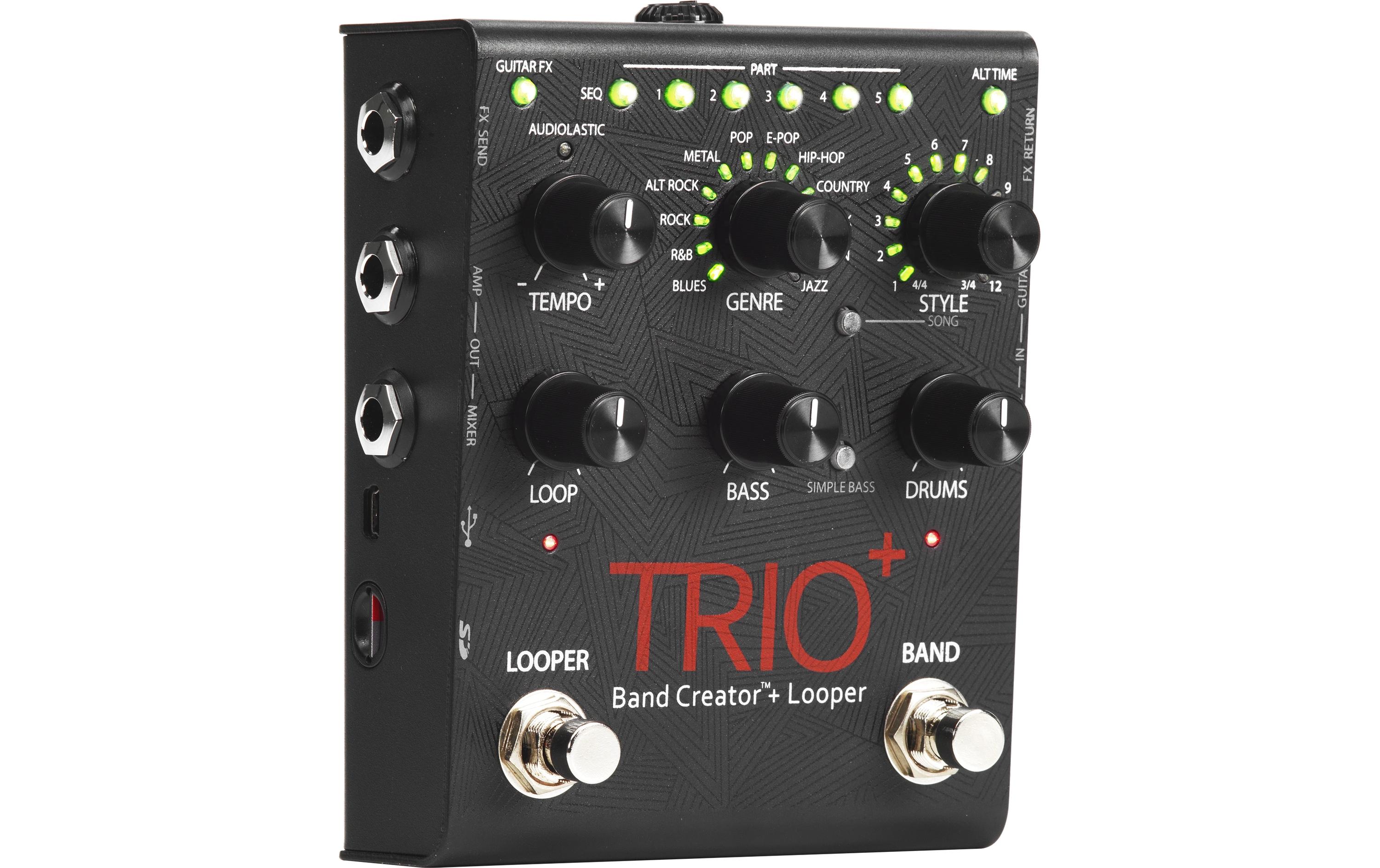 Pedal Trio+<br>Band Creator mit Looper