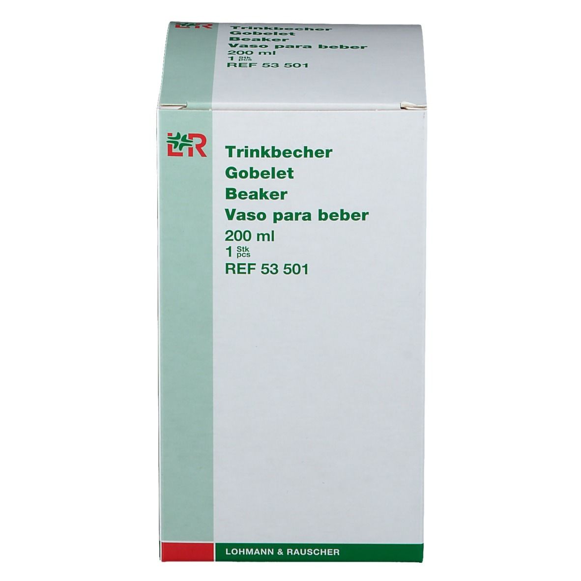 Trinkbecher mit 2 Deckeln