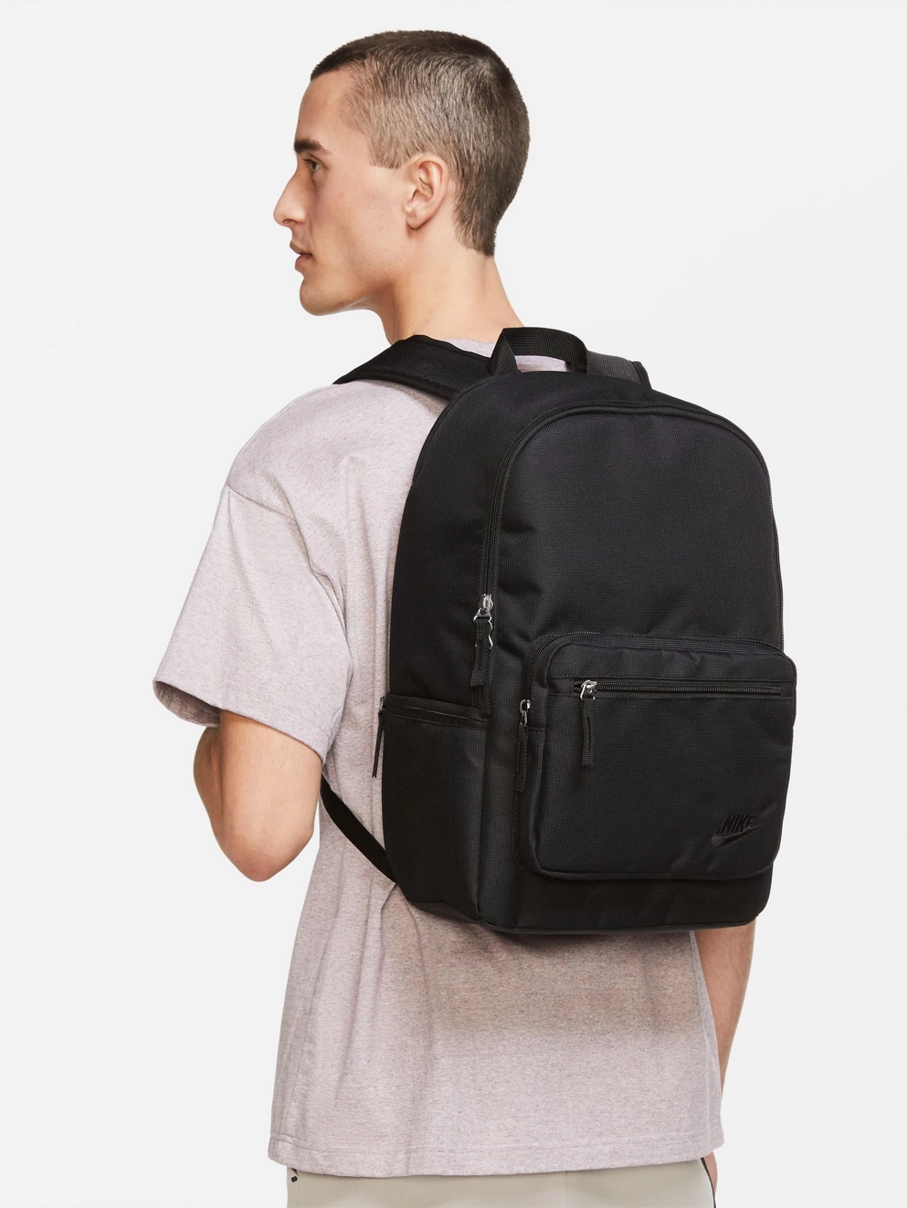 Nike Heritage Eugene 23L Backpack black/black/black
