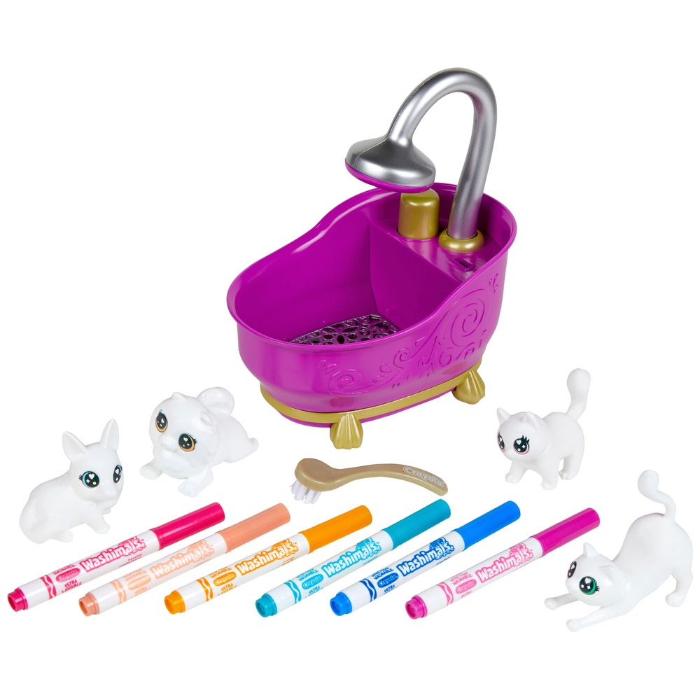 Crayola Washimals Haustier-Badewannenset