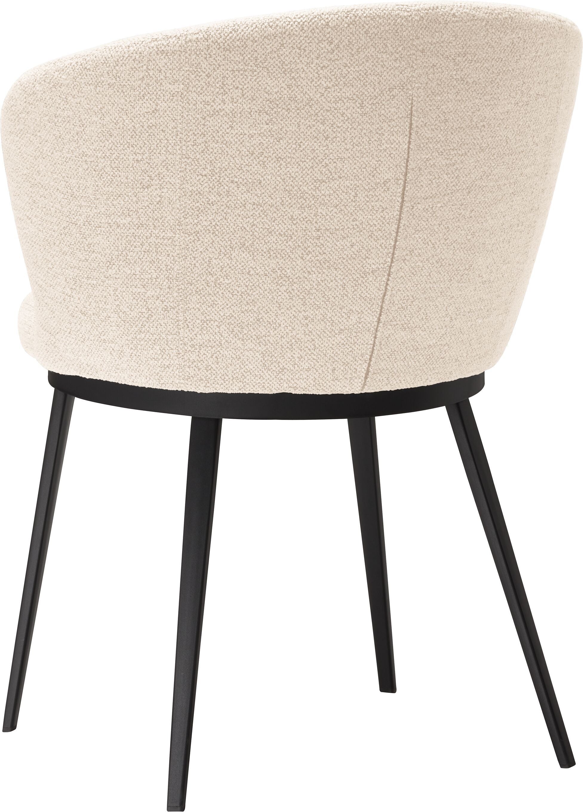 NIVES Stuhl - Beige / B: 60.5 cm x T: 59.5 cm x H: 82.0 cm