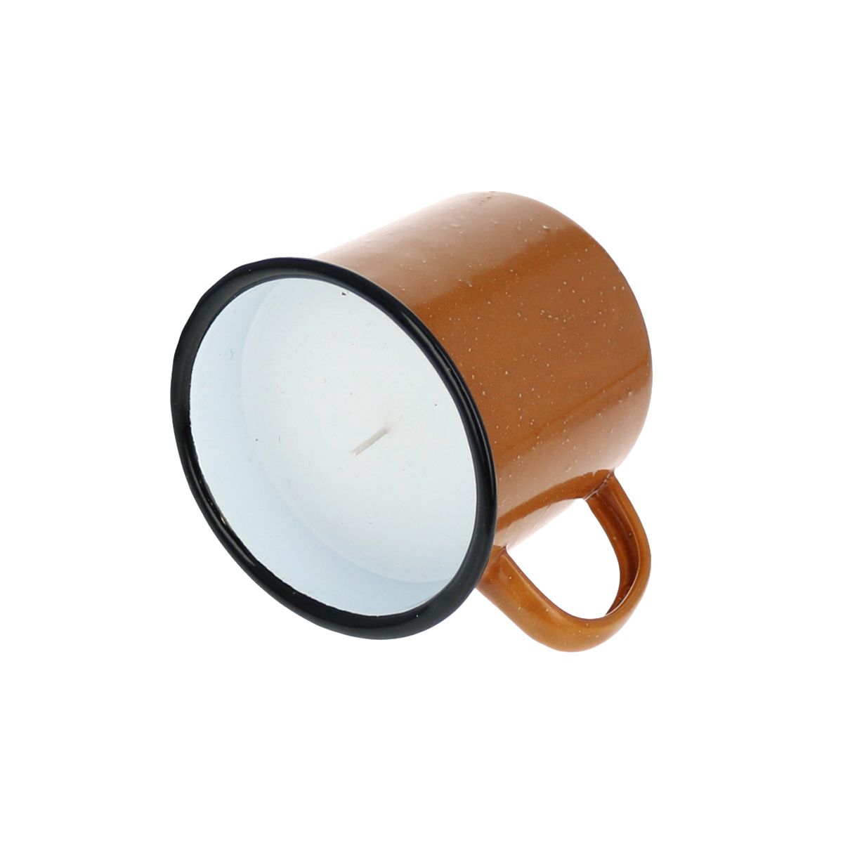Bougie mug émaillé camel Ma collection Vintage