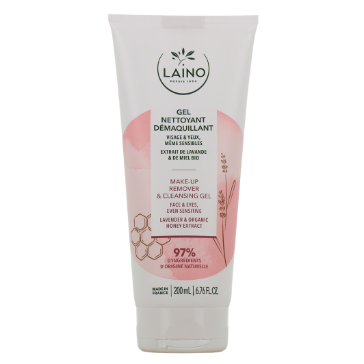 Laino gel nettoyant moussant apaisant - Tous types de peau