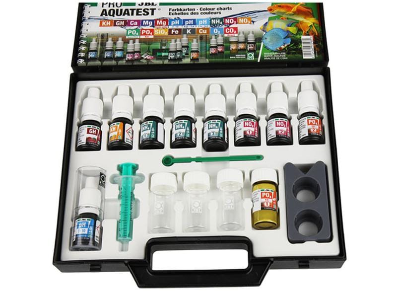 JBL Wassertest ProAquaTest Combiset Pond Testkoffer für Wasseranalysen im Koi- und Gartenteich