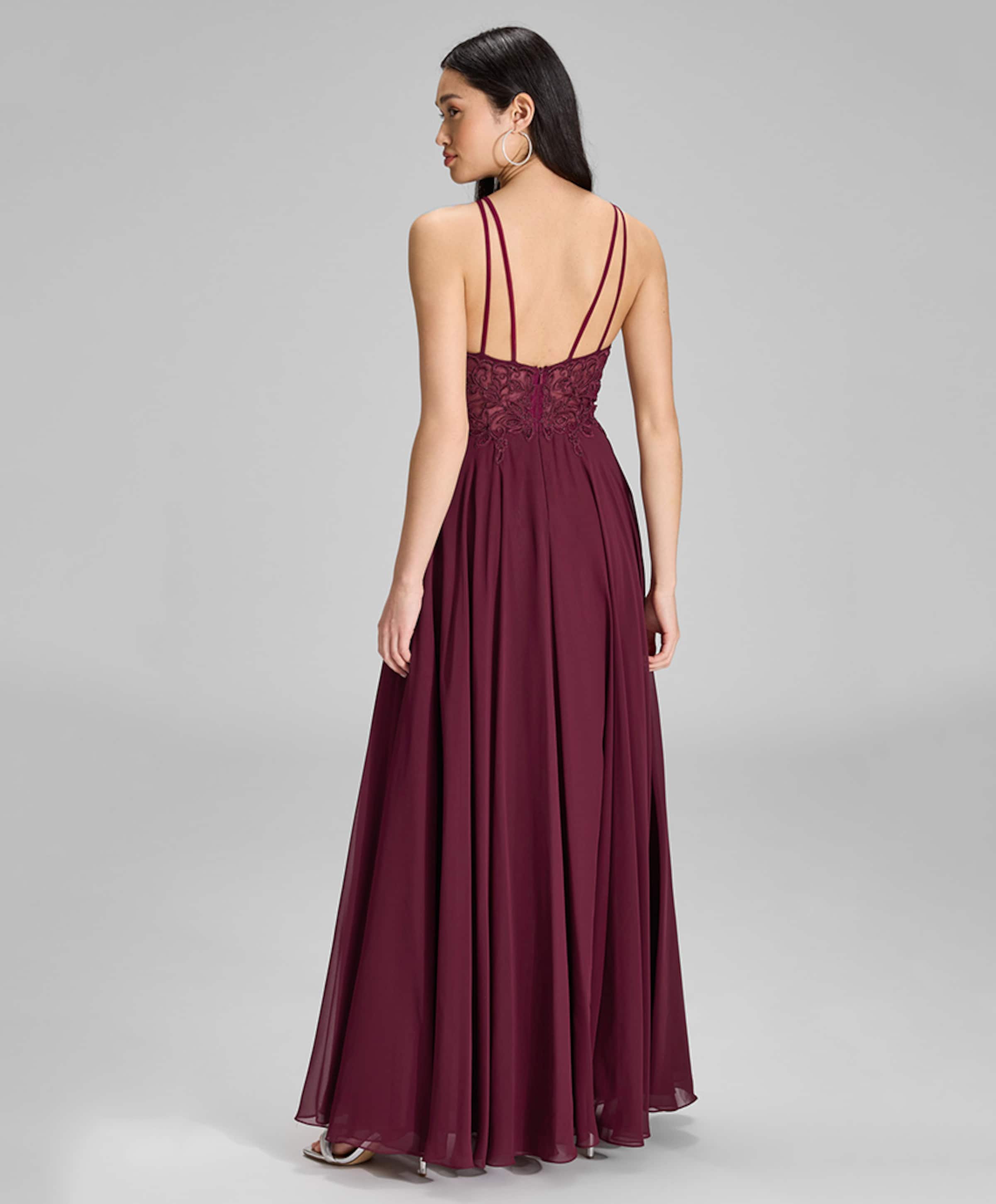 Heykyla Dames jurk bordeaux