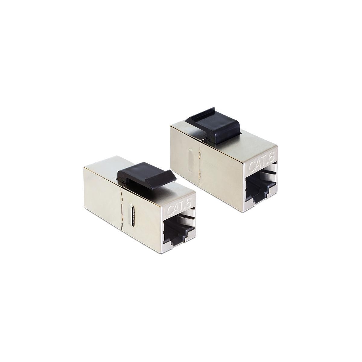 Delock Keystone Module RJ45 Female >RJ45 female Cat.6 Compact