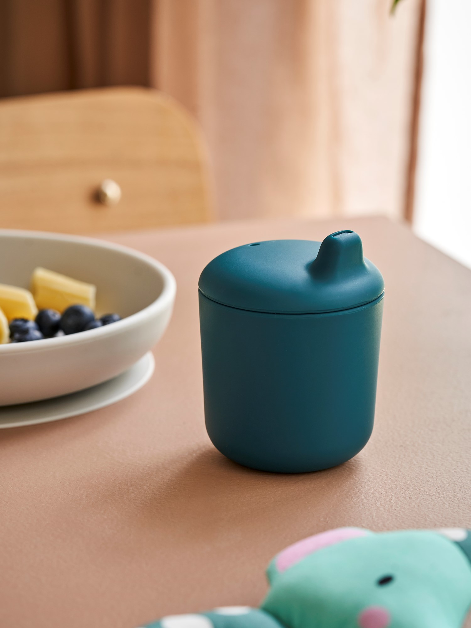 Tudkop til baby | Silikone. 120 ml. | Storm Blue | EKOBO