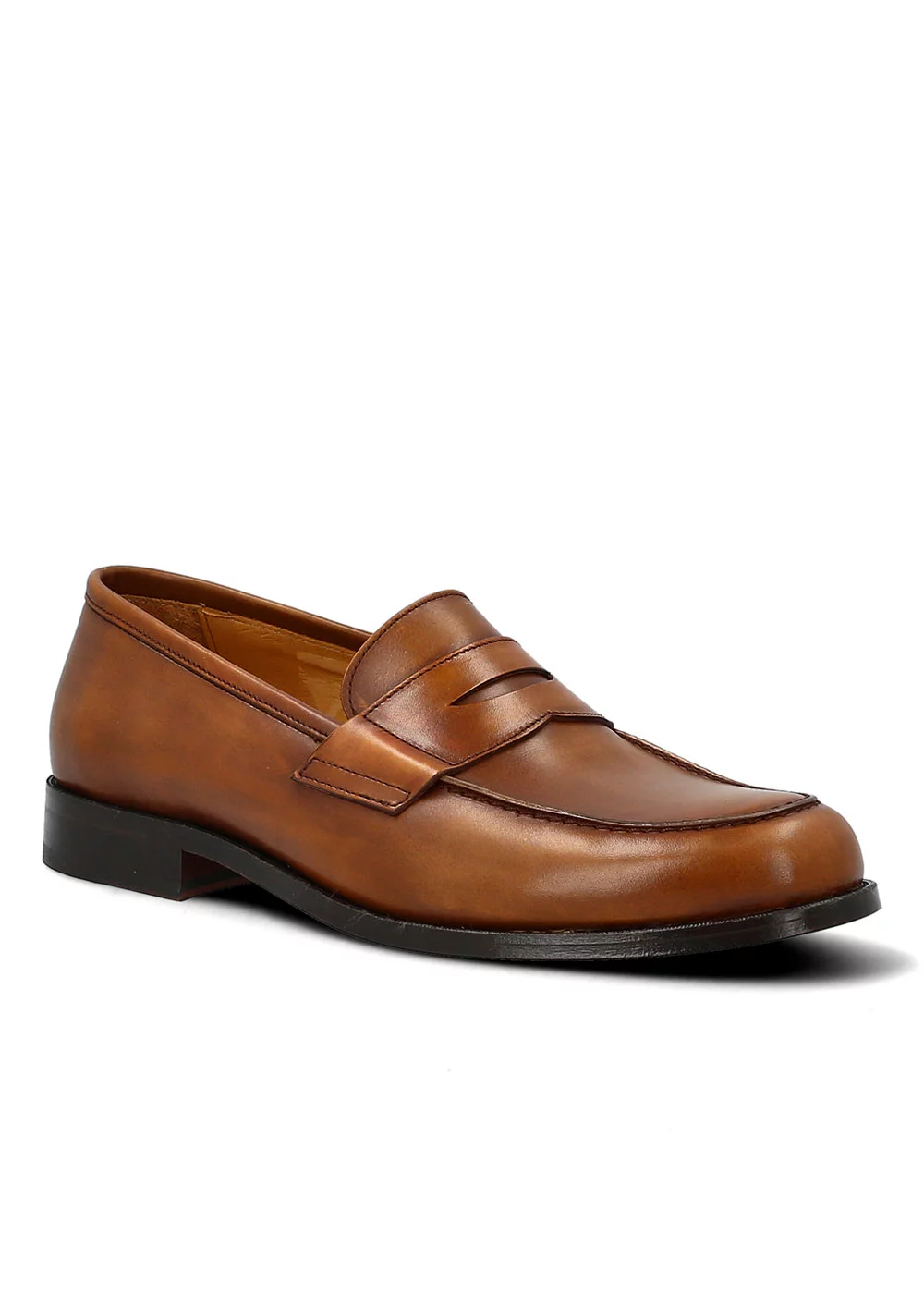 MOCASSIN BRENDISI 2 CUIR GOLD