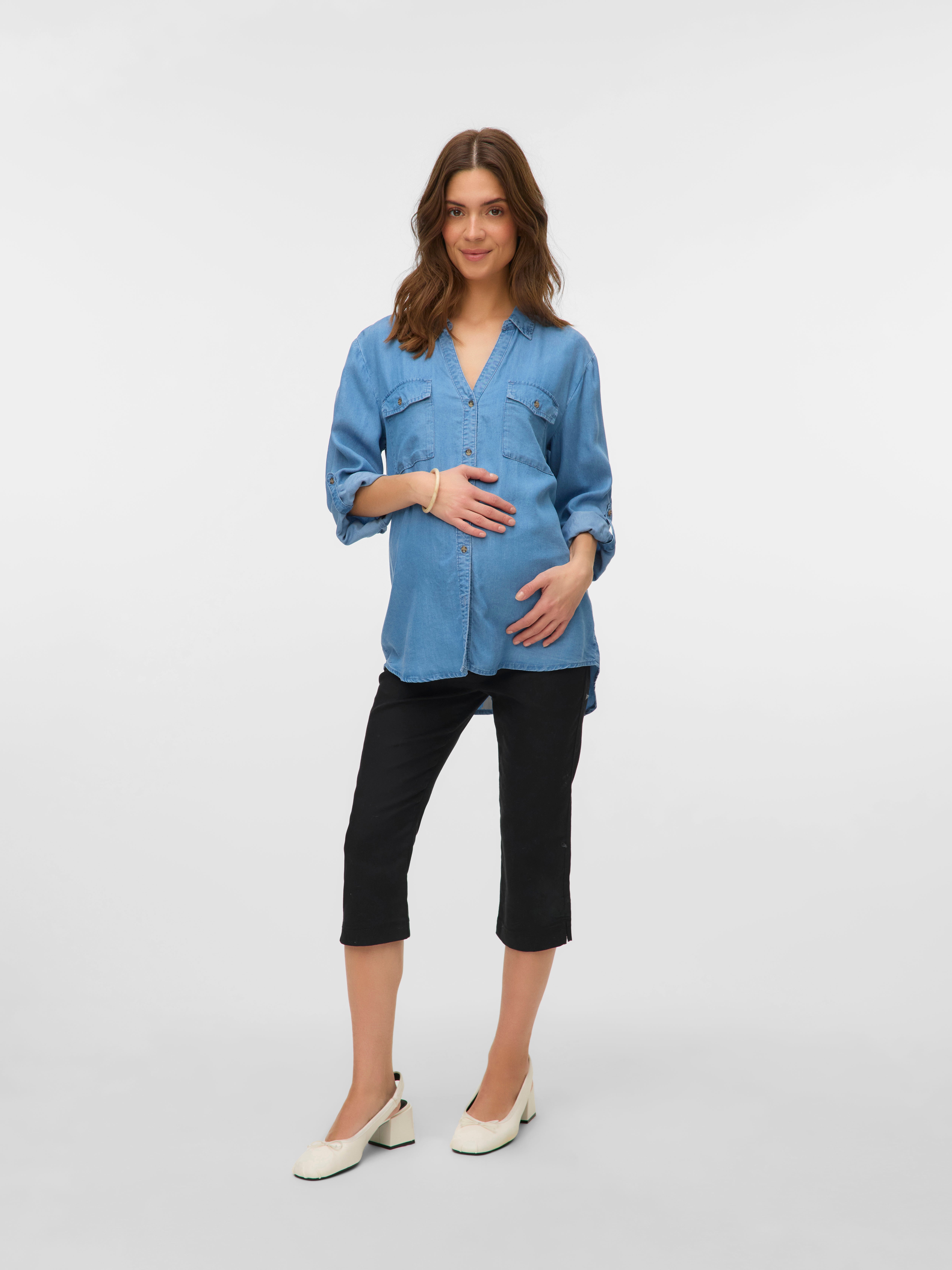 Cropped fit Broeken