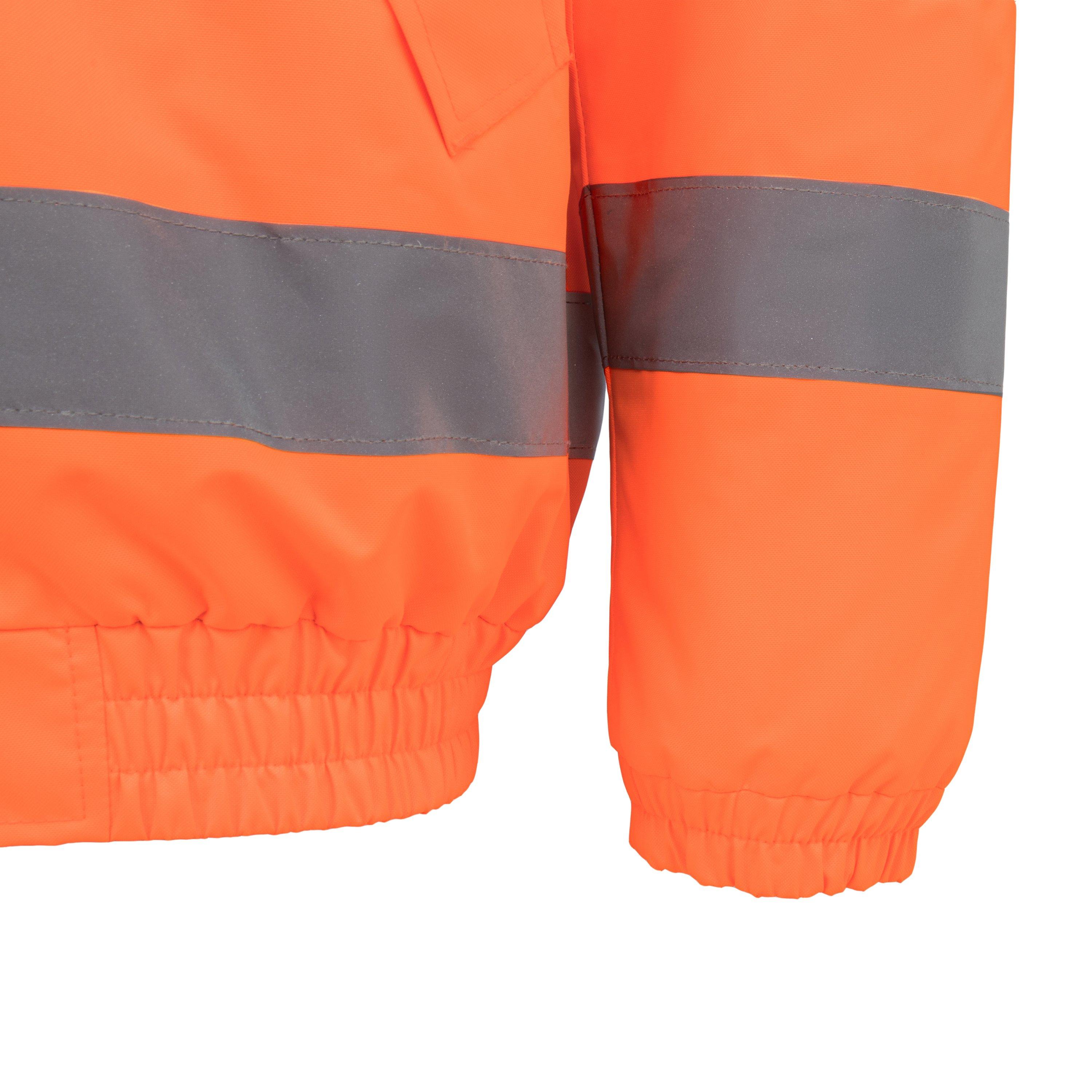 Dunlop Hi Vis Bomber Jacket Mens