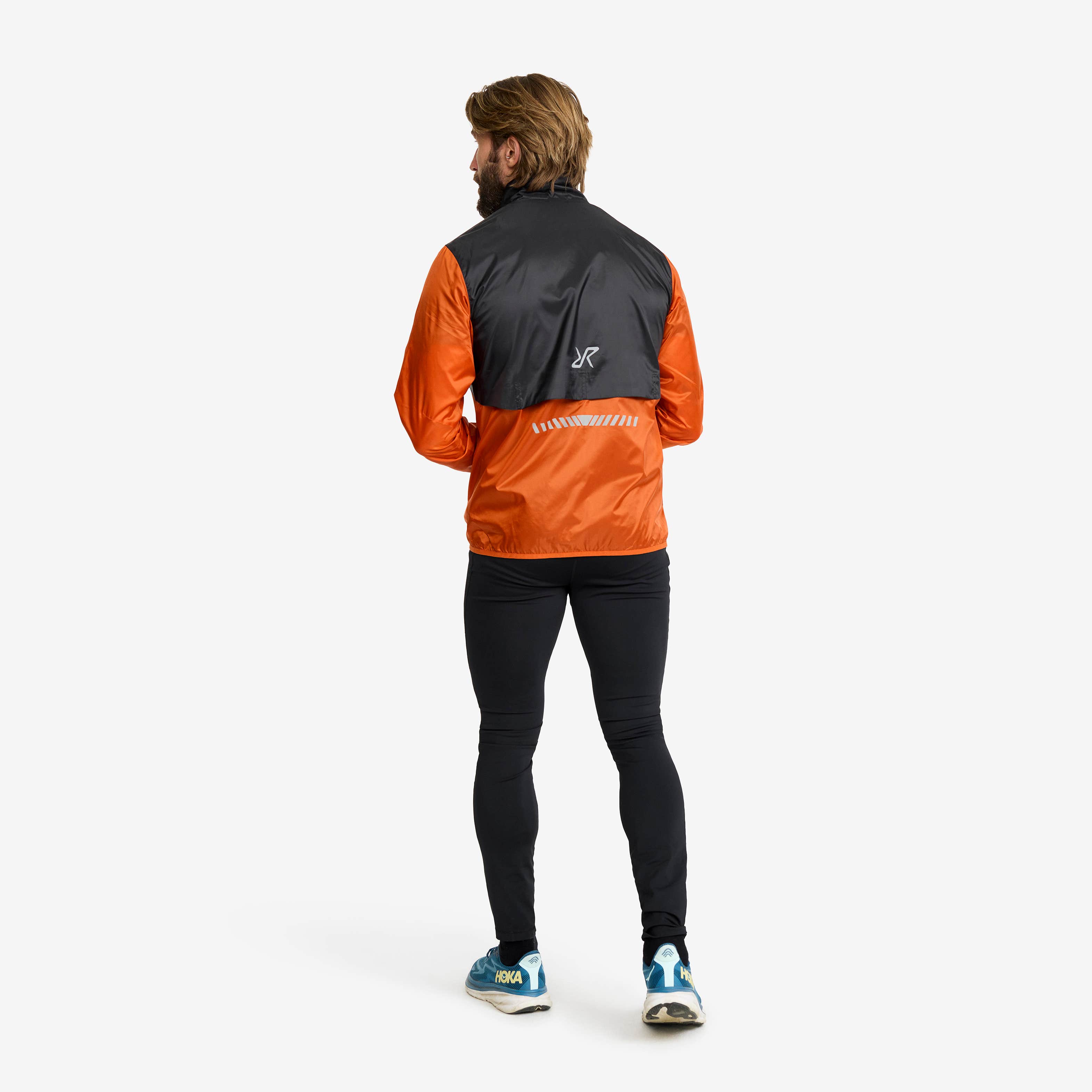 Unit Light Windbreaker Herre Hawaiian Sunset/Anthracite