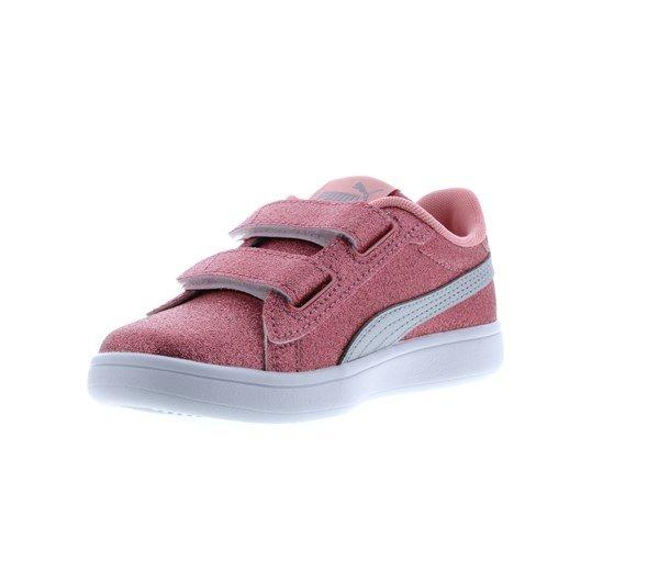 Puma Smash 3.0 Glitz Glam V Infant Girl Trainers