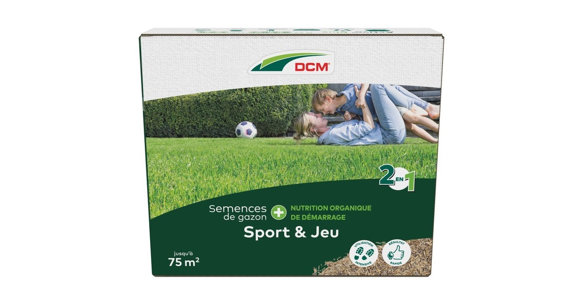 DCMGraszaad Plus Speel & Sport 1,5 kg zaden  (Tot 75 m²)