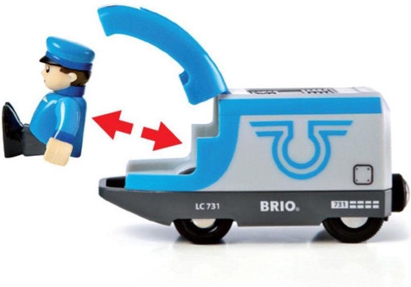 BRIO Passagierstrein op batterijen - 33506