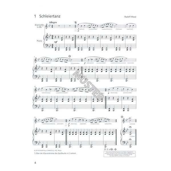 Schott Fröhliche Klarinette Spiel 3