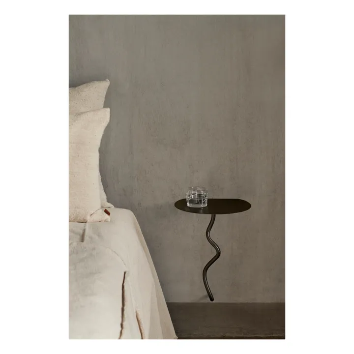 Ferm Living Table de nuit murale Curvature | Noir
