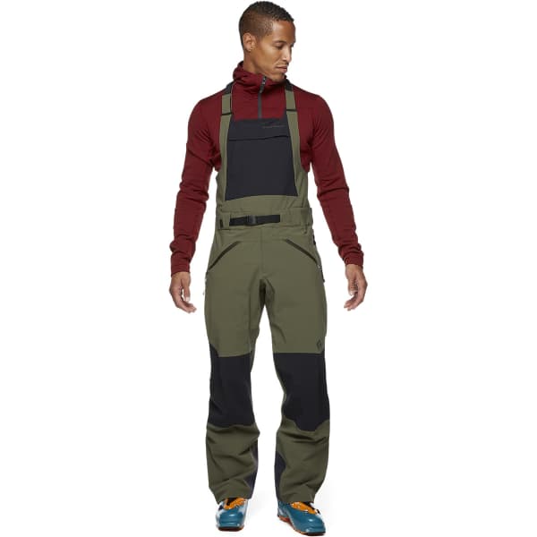 Pantalon de ski BLACK DIAMOND M RECON BIBS TUNDRA-BLACK