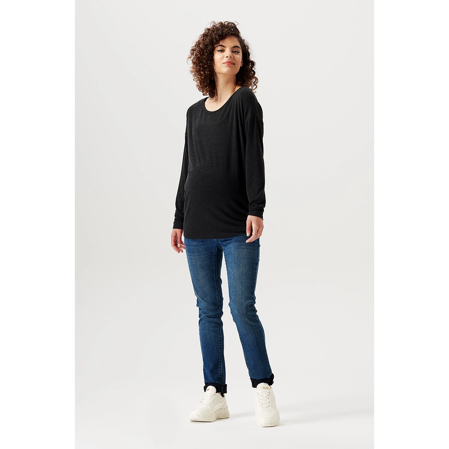 SUPERMOM Langarmshirt Bourne Black