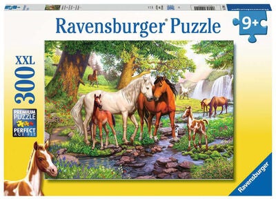Ravensburger Horses By The Stream Puslespill