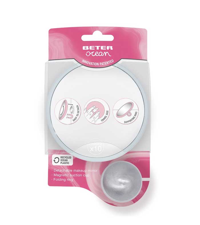 Beter - Espelho removível Ocean com suporte magnético x10