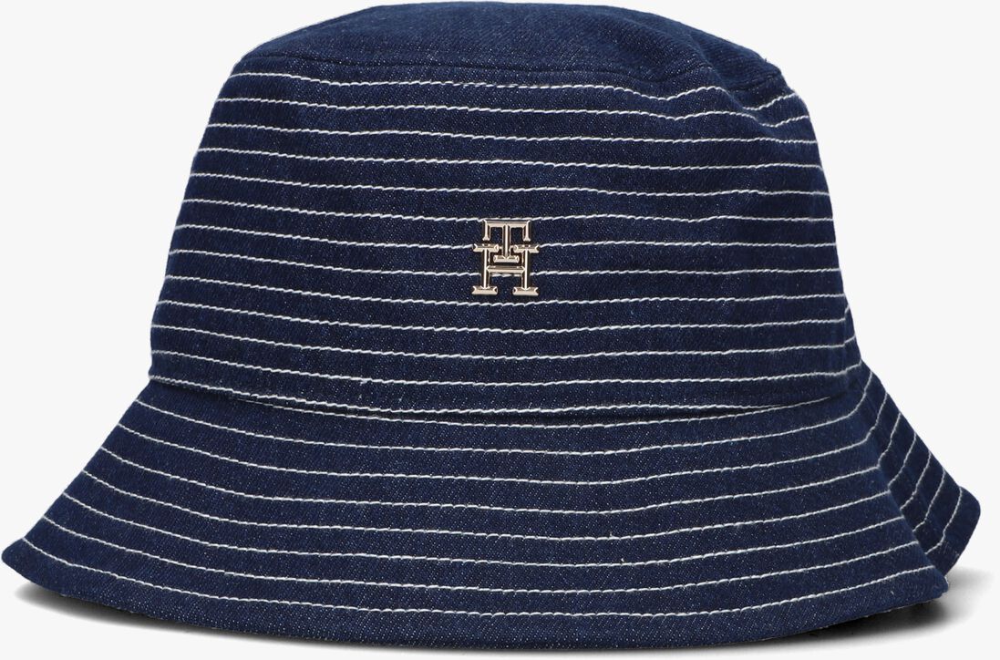 TOMMY HILFIGER blauwe tommy hilfiger hoed th feminine denim blue hat