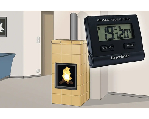 Digitale hygrometer Laserliner ClimaHome-Check
