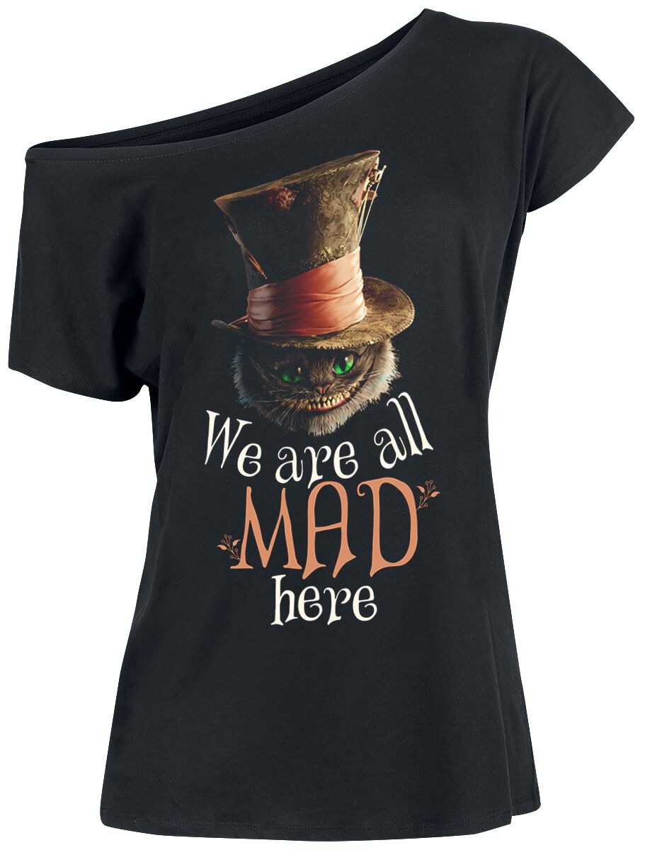 We Are All Mad Here | Alice Au Pays Des Merveilles T-Shirt Manches courtes