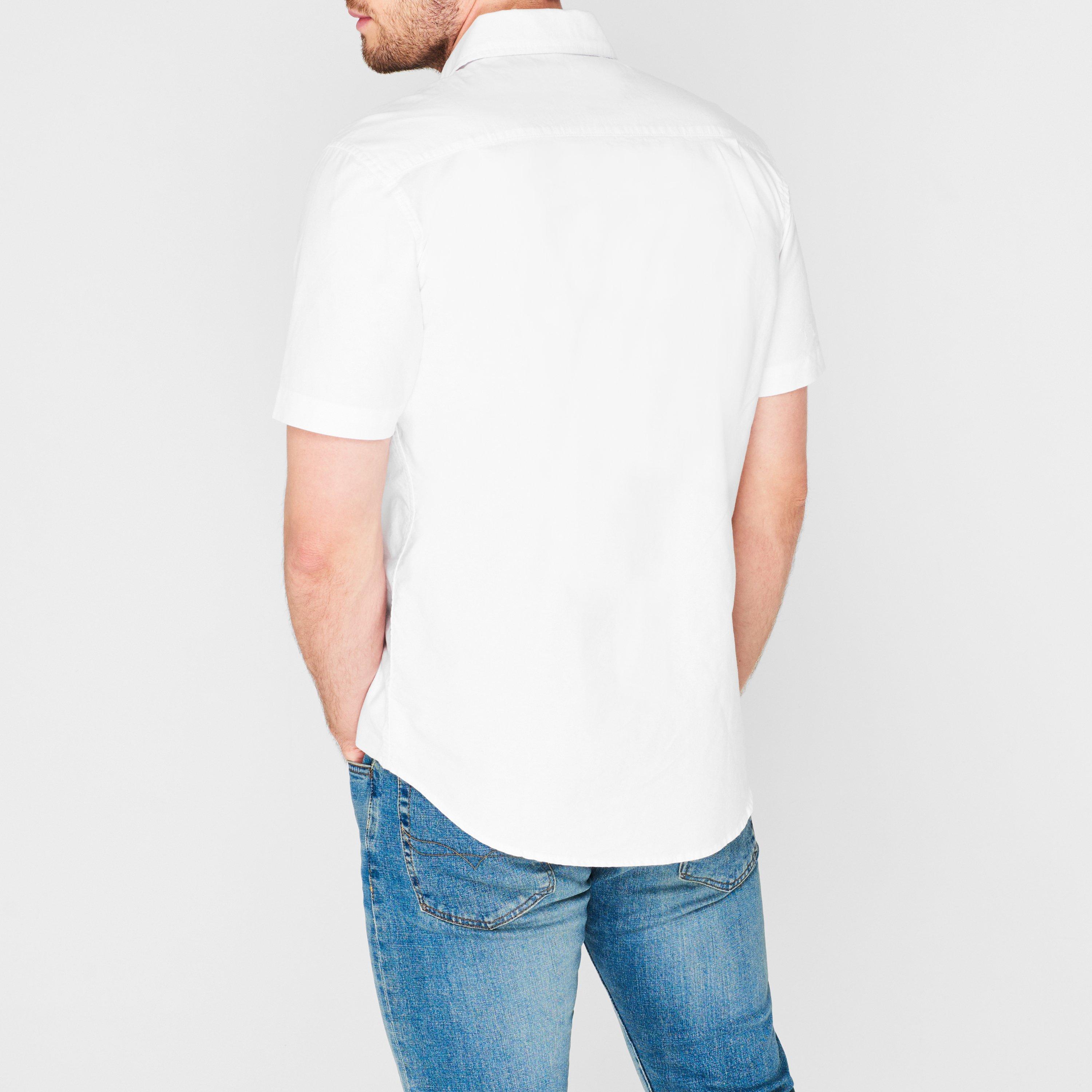 US Polo Assn US Polo Oxford Short Sleeve Shirt Mens