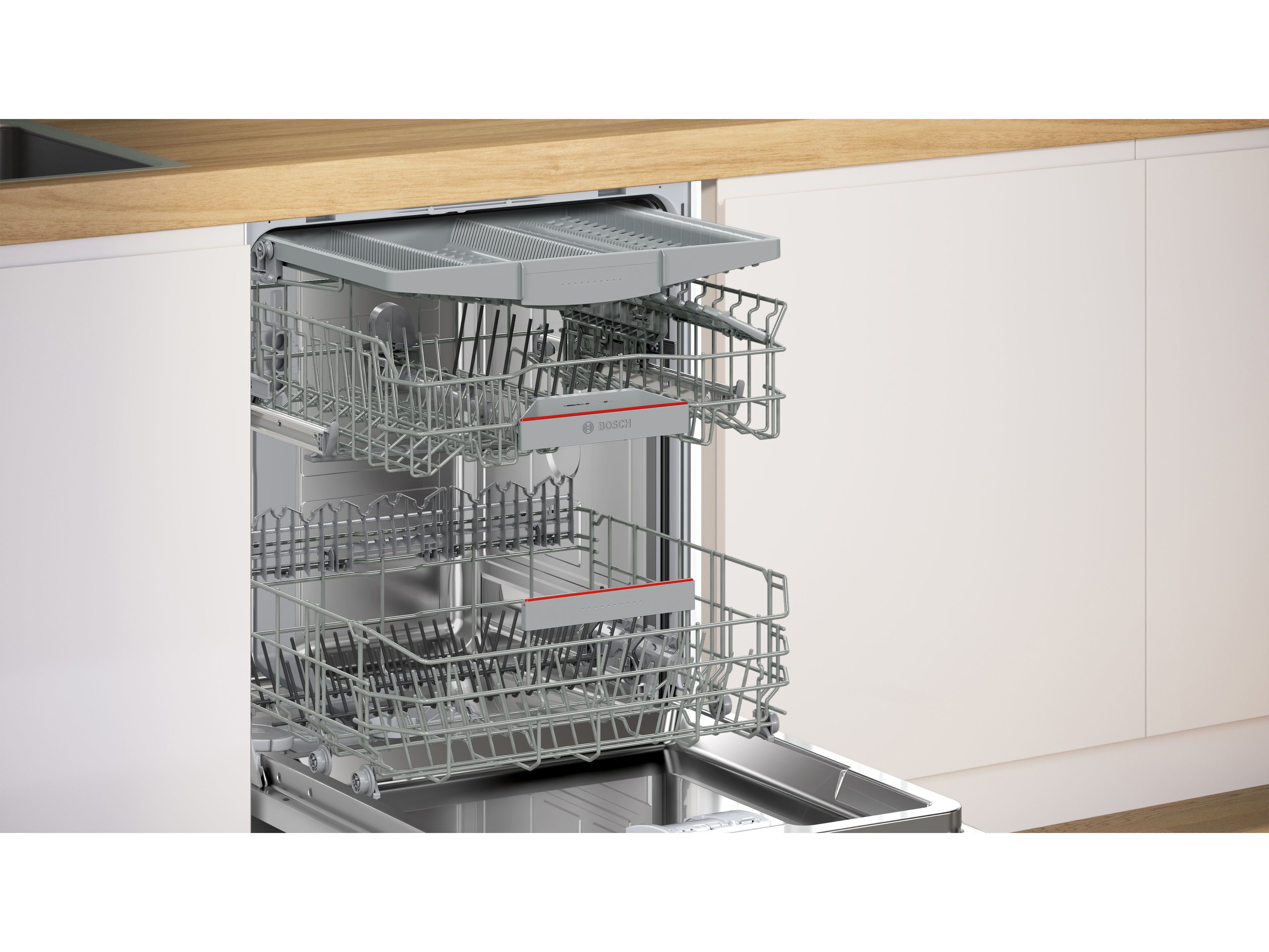 MÁQUINA DE LAVAR LOIÇA DE ENCASTRE BOSCH SMH4ECX28E BRANCO A 14 CONJUNTOS