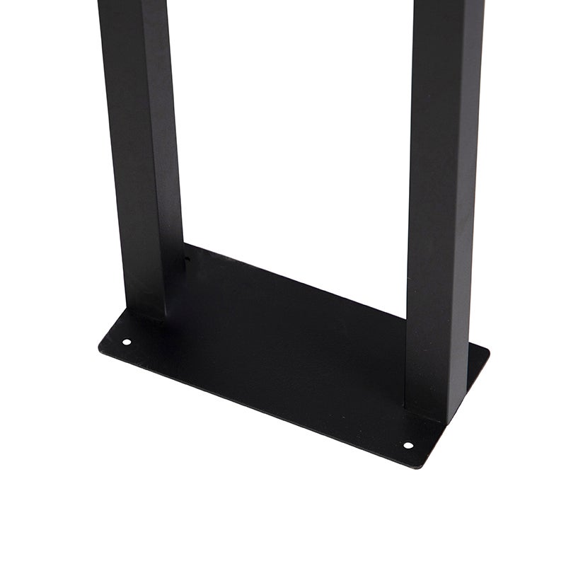Moderne staande buitenlamp, zwart, IP44 - Jarra Balanco