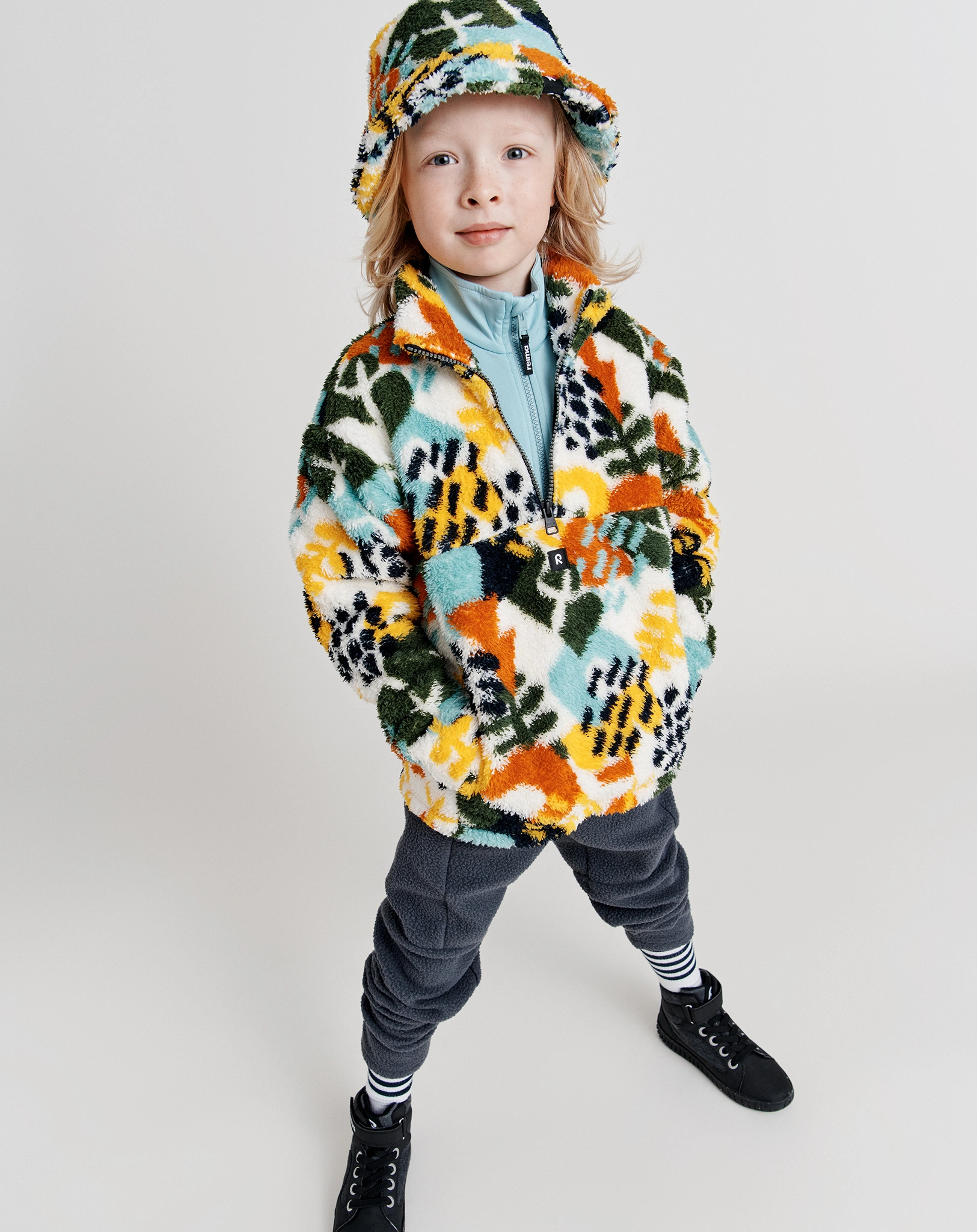 Sweatshirt TURKIKAS in thyme green