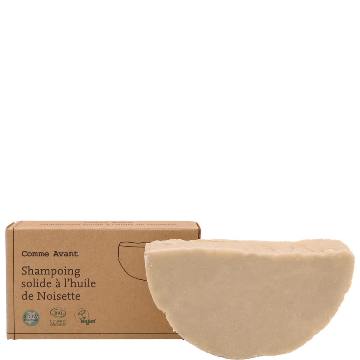 Comme Avant Shampoing Naturel Solide A L'Huile de Noisette