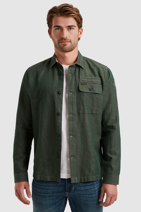 PME legend groene heren overhemd